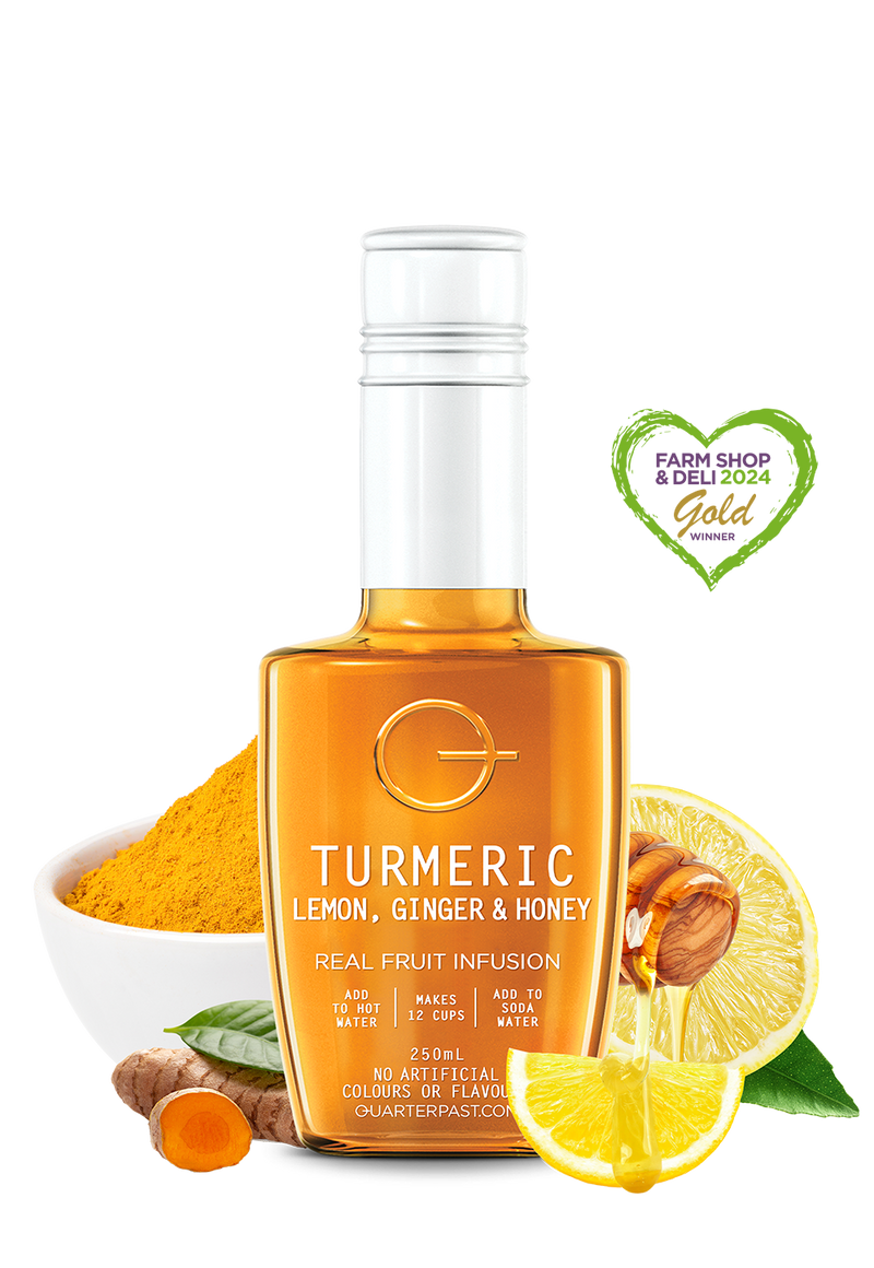 Turmeric Lemon Ginger & Honey Fruit Infusion 250mL