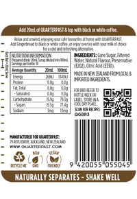 Gingerbread Coffee Flavour 360mL