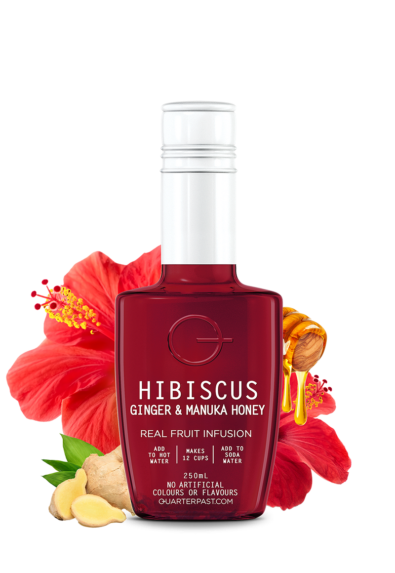 Hibiscus Ginger & Manuka Honey Fruit Infusion 250mL