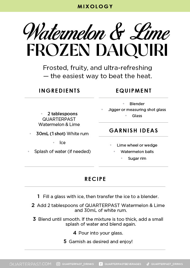 Watermelon & Lime Cordial 700mL