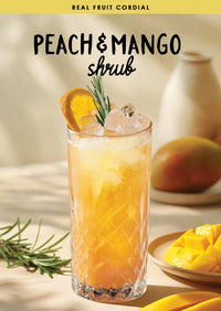 Peach & Mango Cordial 700mL