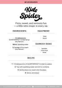 Strawberry Shakes and Smoothies Syrup 700mL