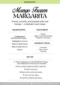 Mango Shakes & Smoothies Syrup 700mL