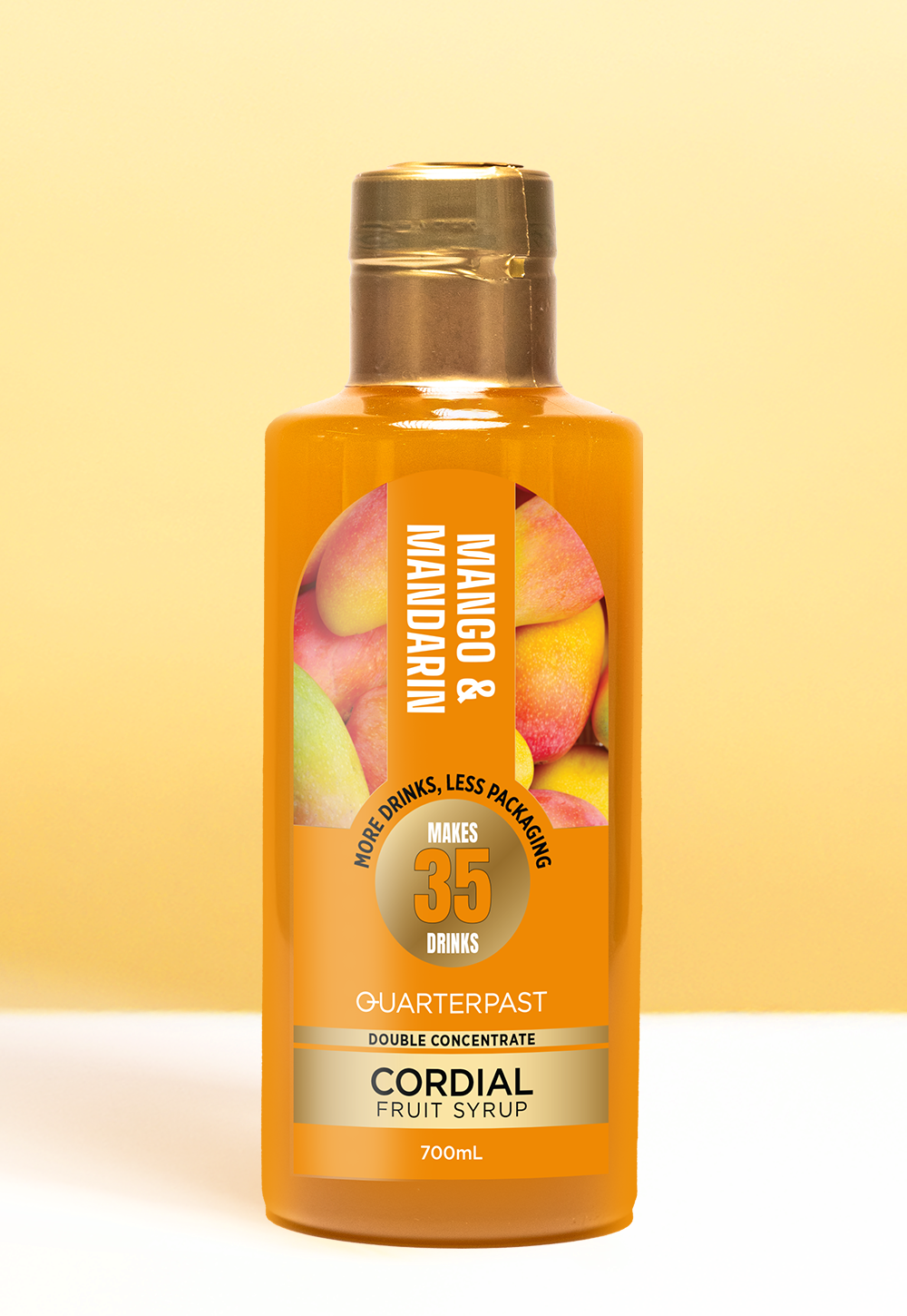 Mango & Mandarin Cordial 700mL