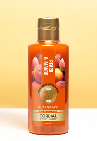 Peach & Mango Cordial 700mL