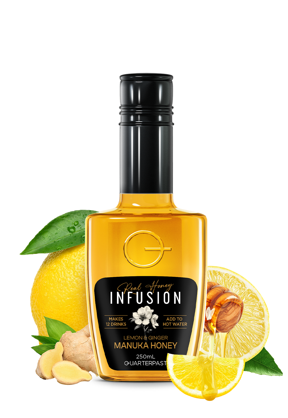 Lemon Ginger & Manuka Honey Fruit Infusion 250mL