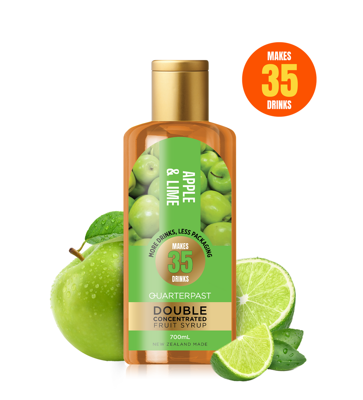 Apple & Lime Cordial 700mL
