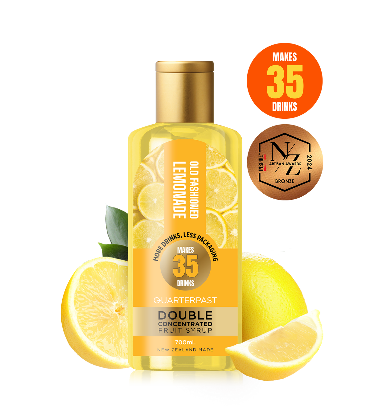 Old Fashioned Lemonade Cordial 700mL