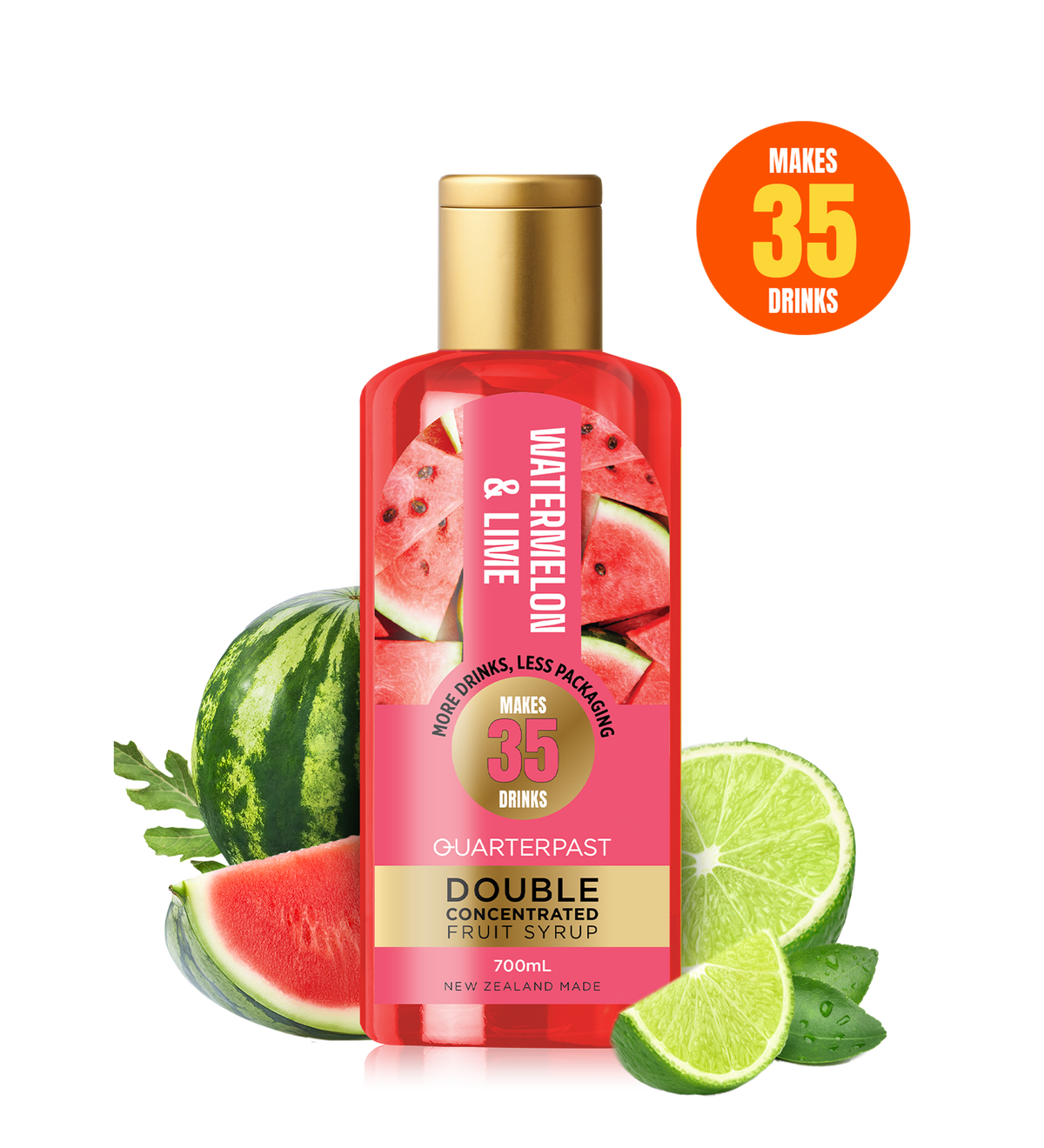 Watermelon & Lime Cordial 700mL