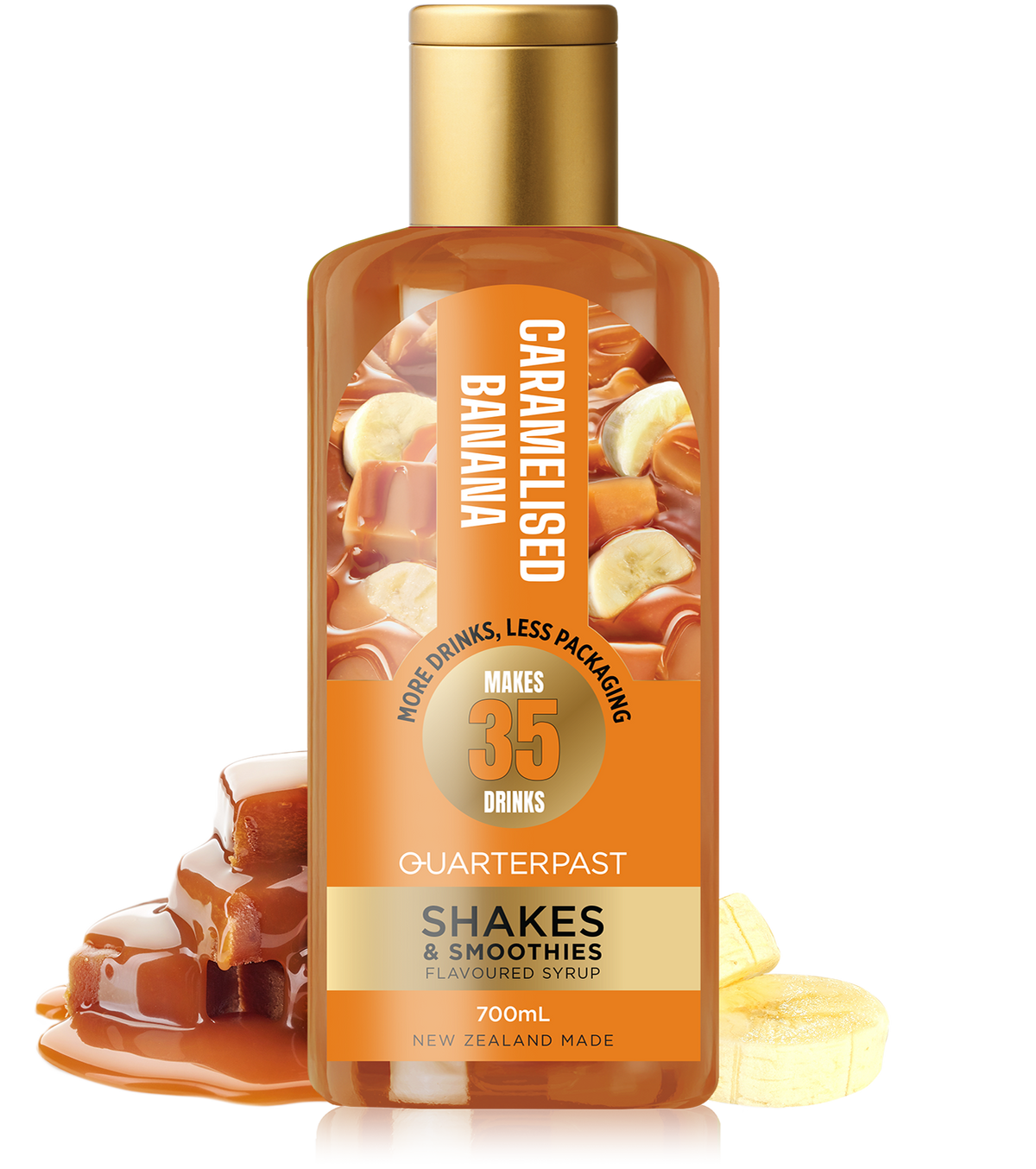 Caramelised Banana Shakes and Smoothies Syrup 700mL