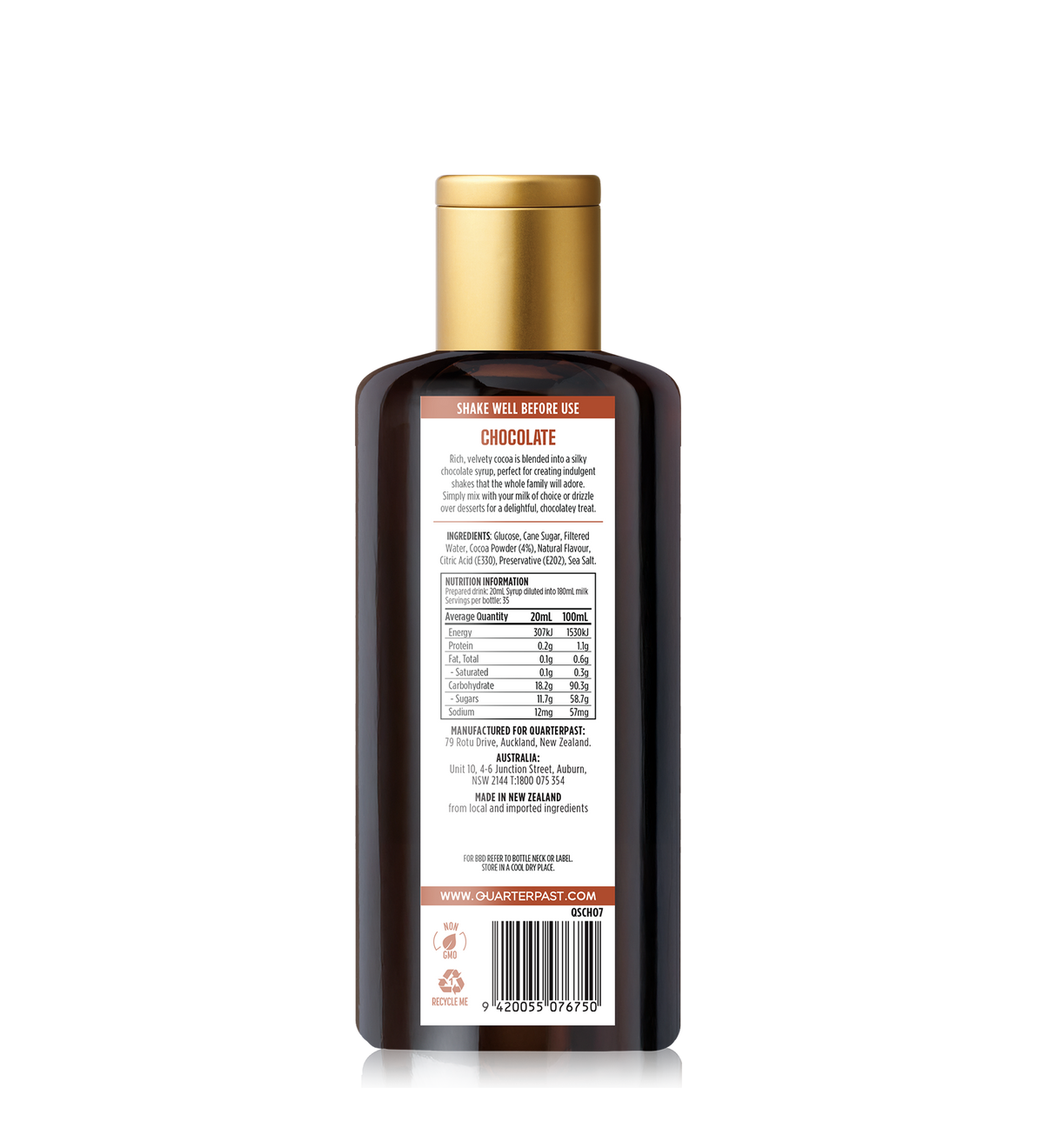 Chocolate Shakes & Smoothies Syrup 700mL